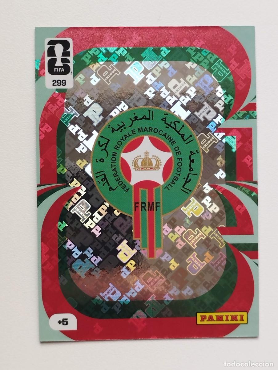 Cromos de Futebol: CROMO CARD ADRENALYN MUNDIAL WORLD CUP 2026 ESCUDO 299 MARRUECOS