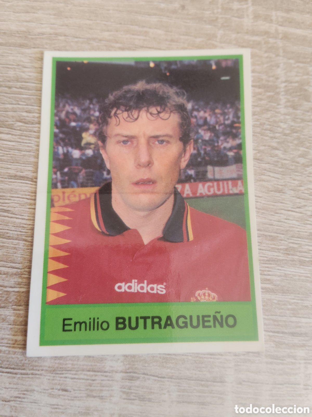 Cromos de F&uacute;tbol: Bollycao mundial Usa 1994 Emilo Butrague&ntilde;o