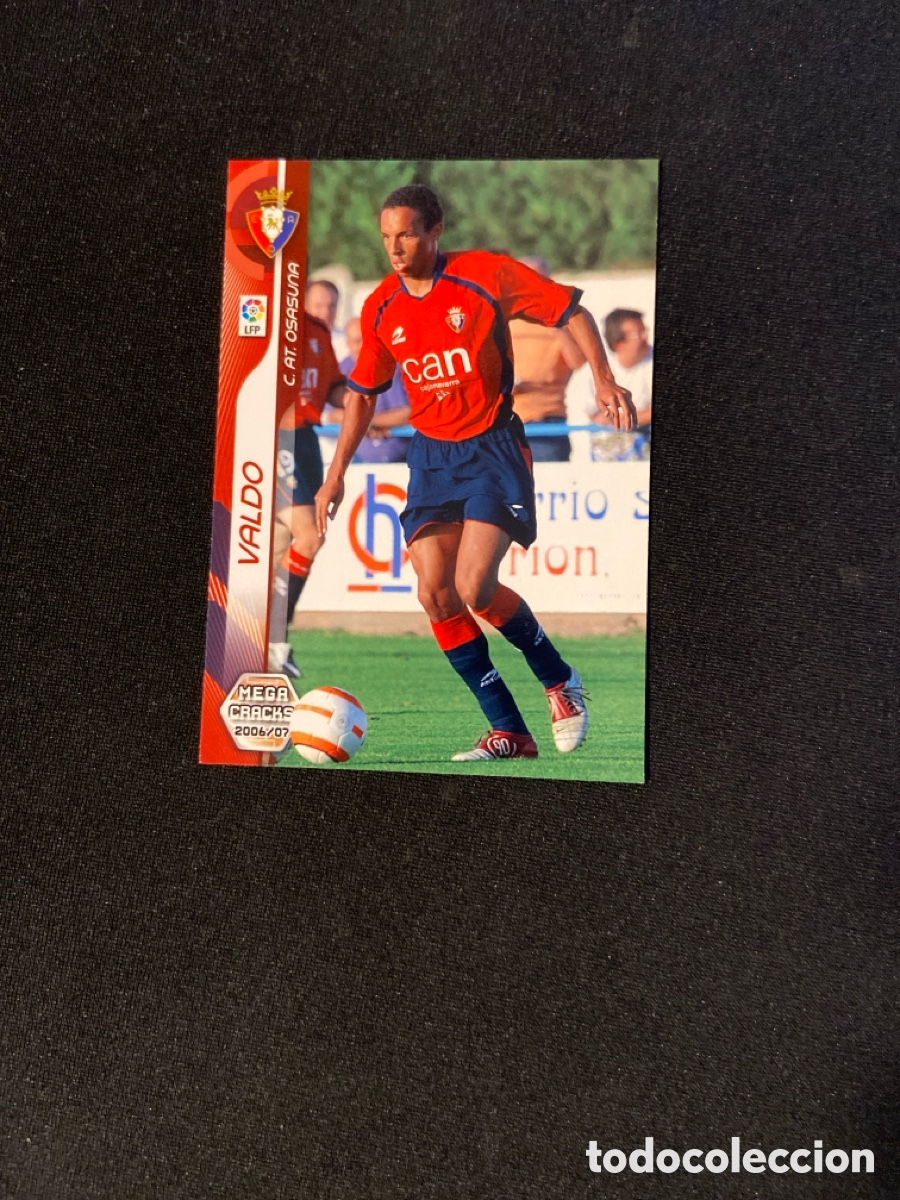 Football Stickers: VALDO 231 (OSASUNA) PANINI MEGACRACKS 2006-2007 06 07 CROMO CARTA M-3