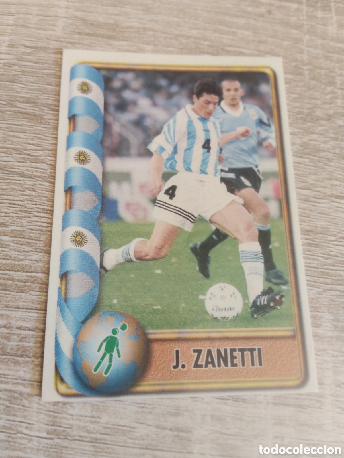 Cromos de F&uacute;tbol: Mundial Francia 98 49 Javier Zanetti Argentina