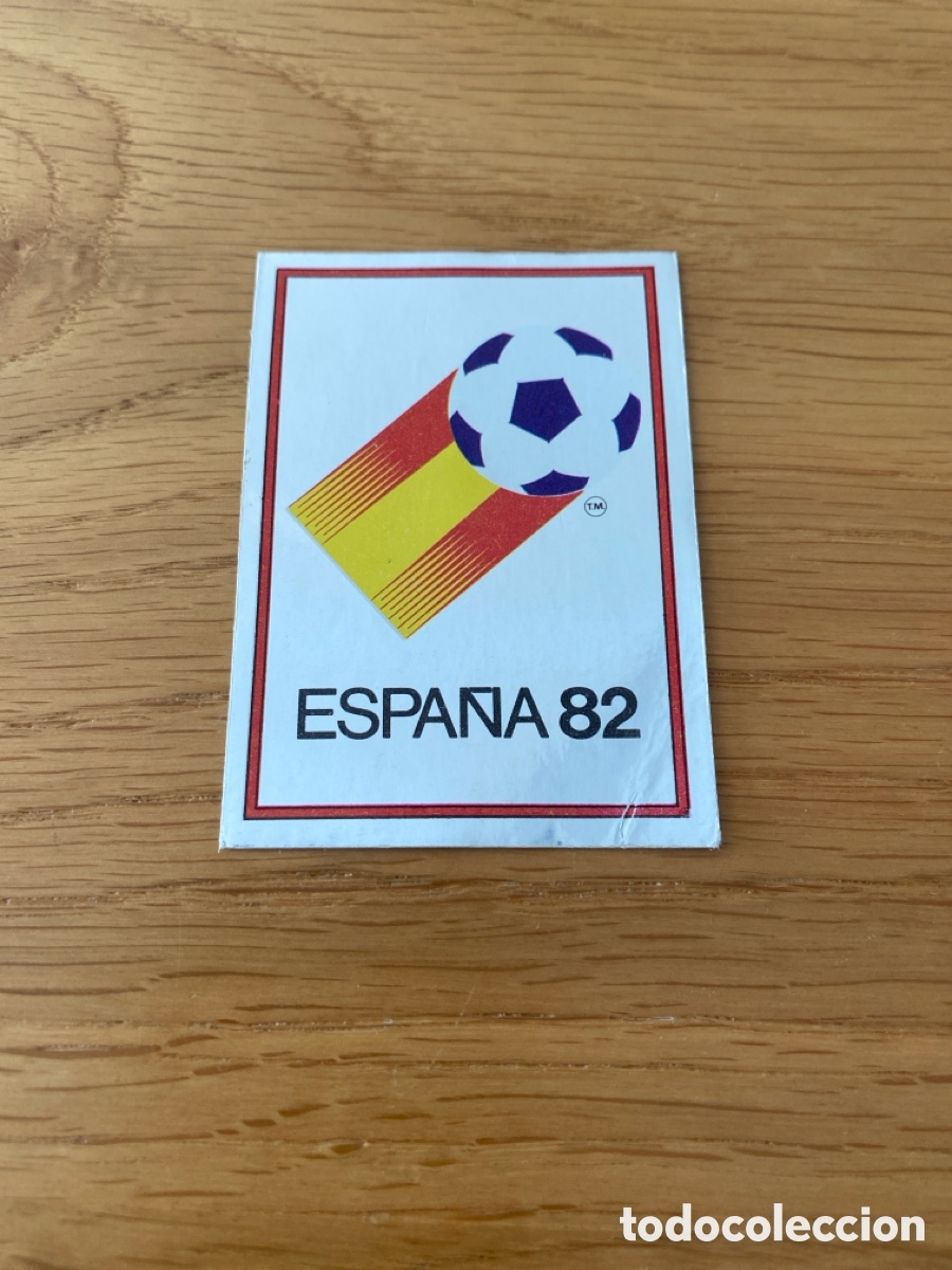 Cromos de F&uacute;tbol: Cromo panini mundial Espa&ntilde;a 82 n&uacute;mero 2 logo - Sticker album world cup Spain 1982