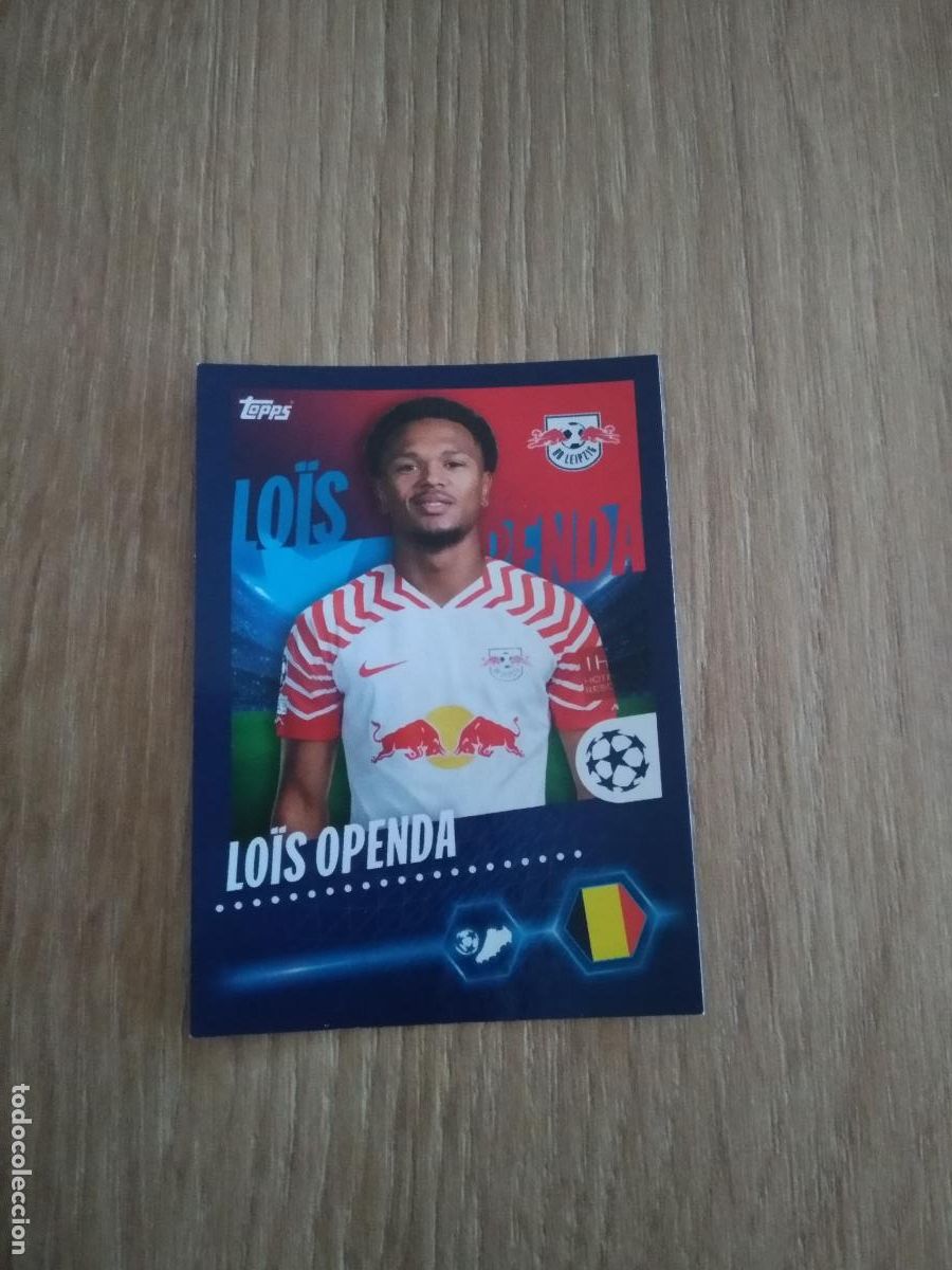 Cromos de F&uacute;tbol: 385 LOIS OPENDA LEIPZIG CROMO FUTBOL UEFA CHAMPIONS LEAGUE 23-24 TOPPS 2023-2024
