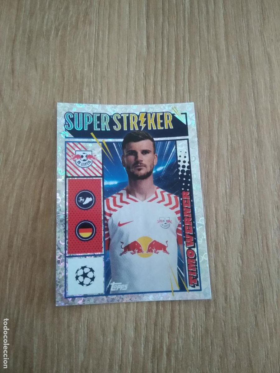 Cromos de F&uacute;tbol: 386 TIMO WERNER LEIPZIG CROMO FUTBOL UEFA CHAMPIONS LEAGUE 23-24 TOPPS 2023-2024