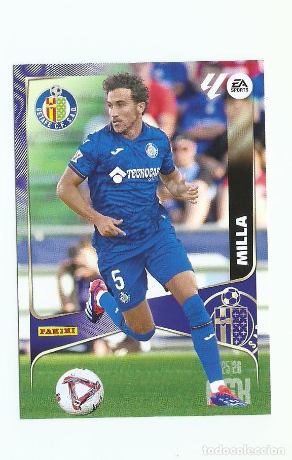 Fu&szlig;ball-Sticker: MEGACRACKS 2025/2026 174 MILLA GETAFE , NUEVO PERFECTO