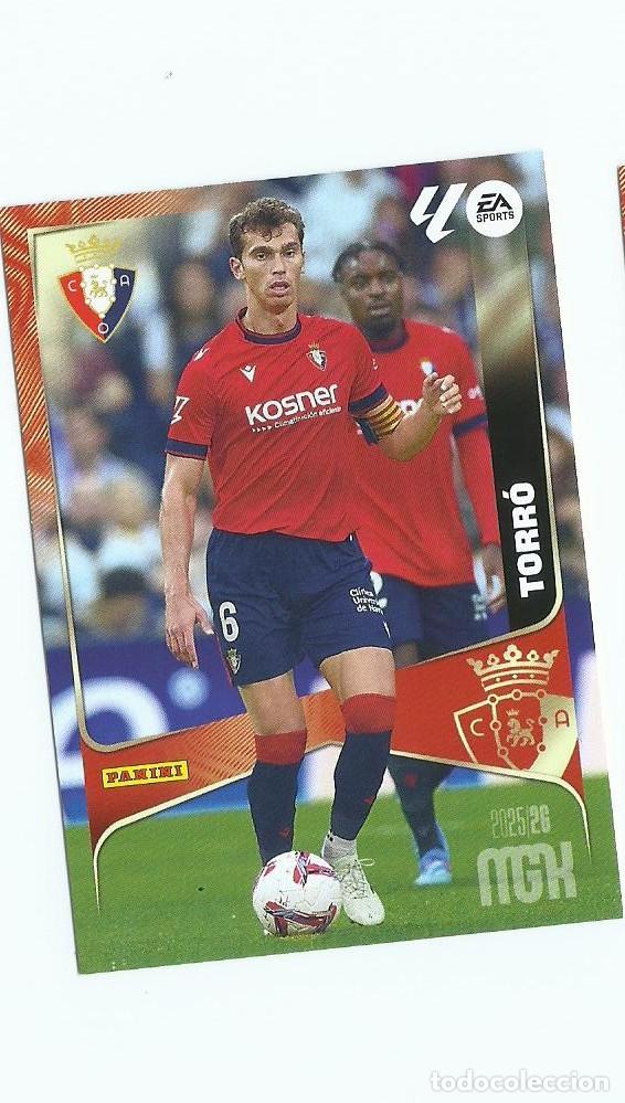 Fu&szlig;ball-Sticker: MEGACRACKS 2025/2026 263 TORRO OSASUNA , NUEVO PERFECTO