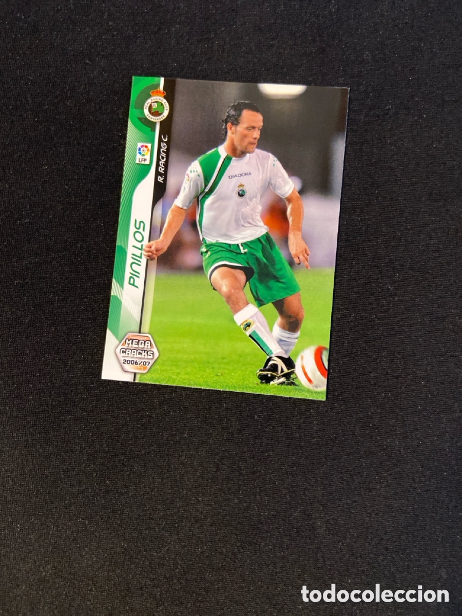 Fu&szlig;ball-Sticker: PINILLOS 237 (RACING SANTANDER) PANINI MEGACRACKS 2006-2007 06 07 CROMO CARTA M-3