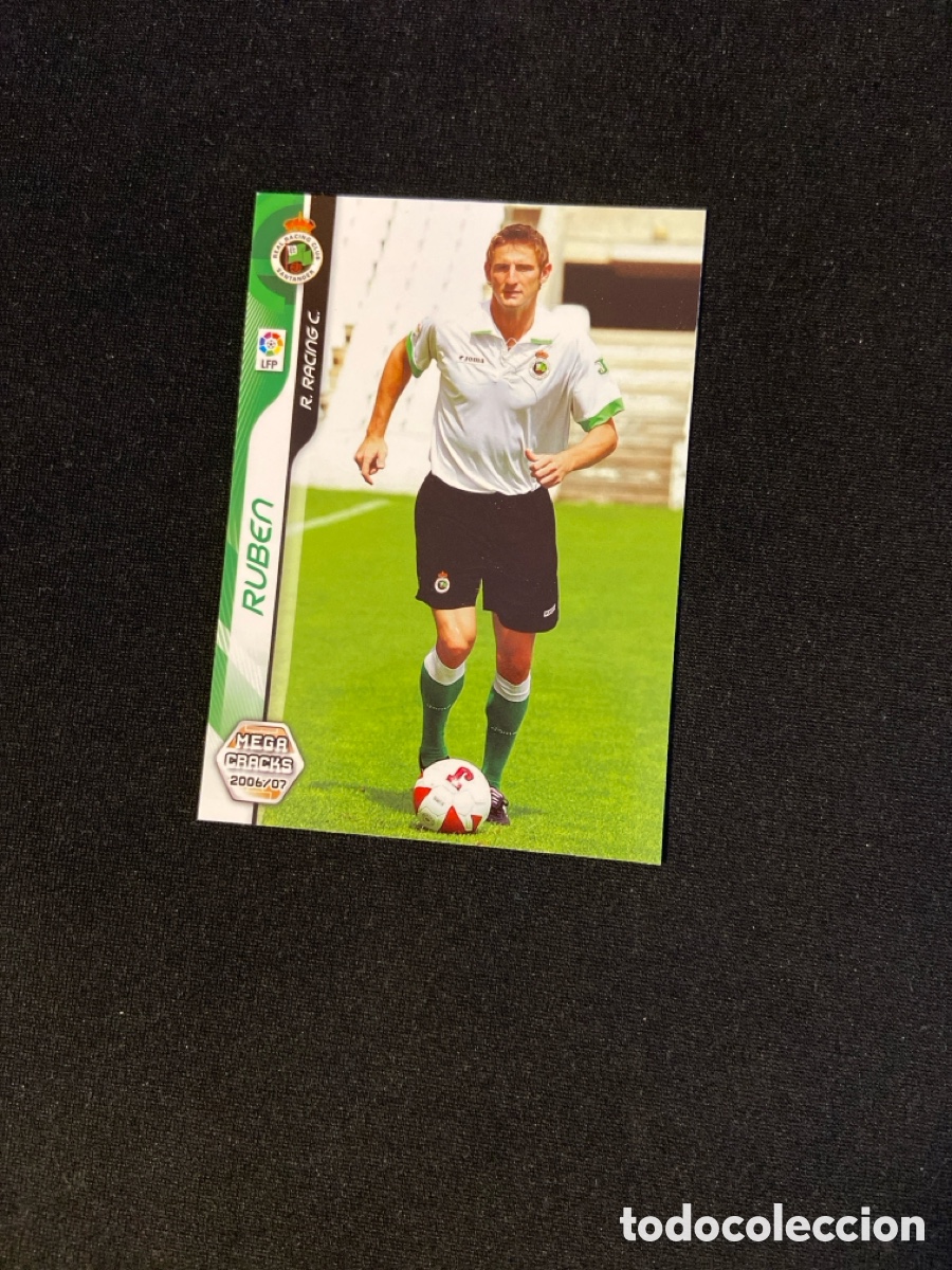 Figurine di Calcio: RUBEN 238 BIS (RACING SANTANDER) PANINI MEGACRACKS 2006-2007 06 07 CROMO CARTA M-3