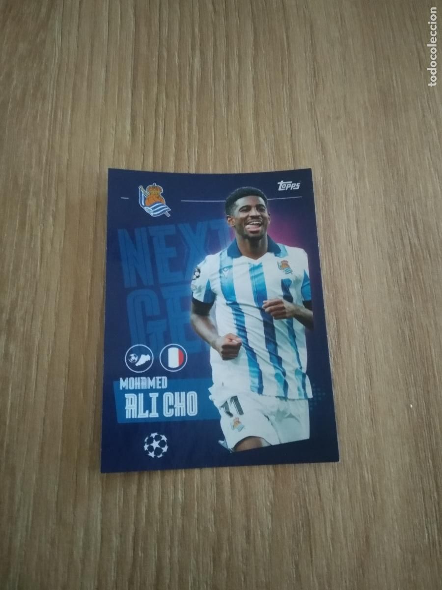 Cromos de F&uacute;tbol: 444 KUBO REAL SOCIEDAD CROMO FUTBOL UEFA CHAMPIONS LEAGUE 23-24 TOPPS 2023-2024