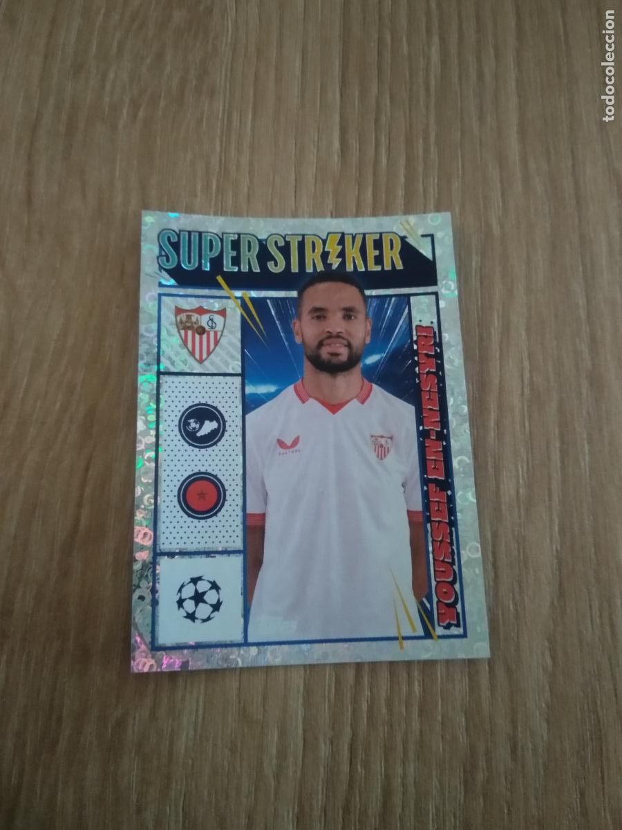 Cromos de F&uacute;tbol: 459 EN-NESYRI SEVILLA CROMO FUTBOL UEFA CHAMPIONS LEAGUE 23-24 TOPPS 2023-2024