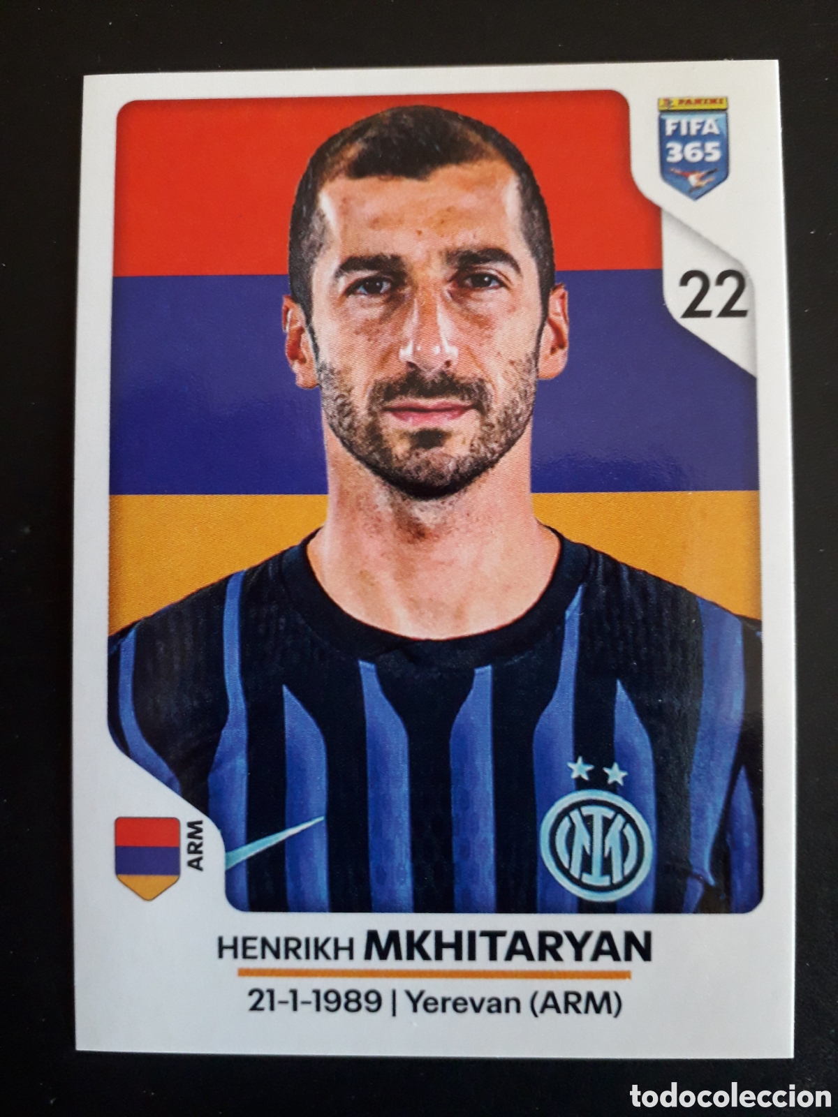 Cromos de Futebol: MIKHITARYAN INTER DE MILAN, N&deg; 275 FIFA 365 STICKER 2026 PEDIDO M&Iacute;NIMO 3&euro;