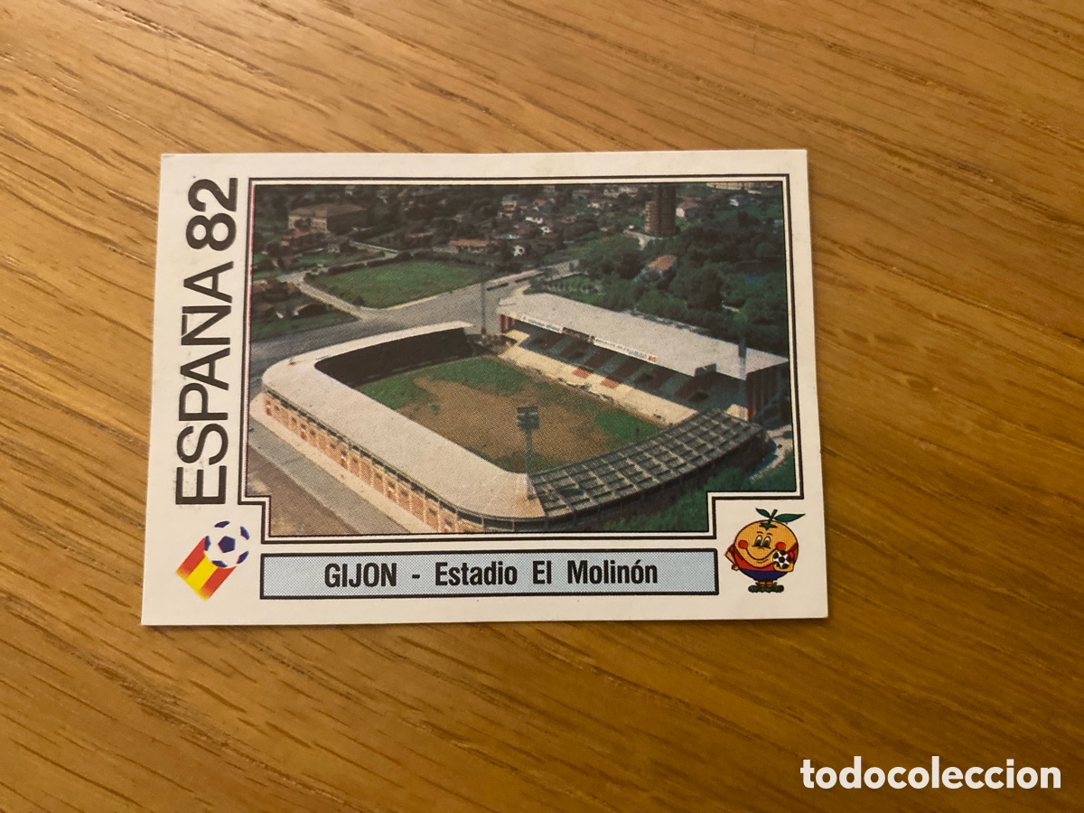 Cromos de F&uacute;tbol: Cromo panini mundial Espa&ntilde;a 82 n&uacute;mero 23 El Molin&oacute;n Sporting Gij&oacute;n - Sticker album Spain world cup