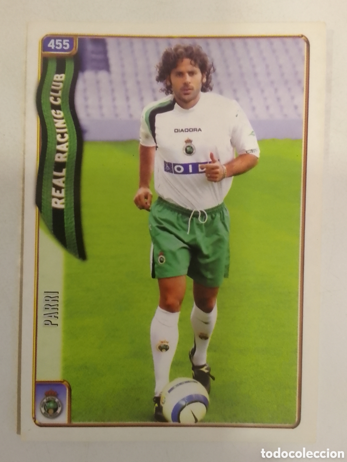 Football Stickers: Mundicromo 2005 n&deg; 455 Parri &bull; Real Racing Club.