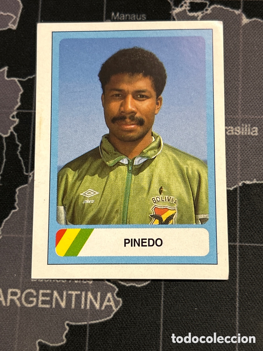 Cromos de f&uacute;tbol: 73 PINEDO (BOLIVIA) EDICIONES ESTADIO MUNDIAL USA 1994 94 SIN PEGAR