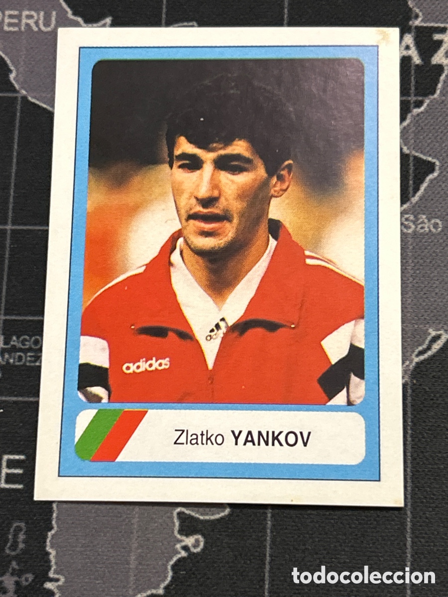 Figurine di Calcio: 117 ZLATKO YANKOV (BULGARIA) EDICIONES ESTADIO MUNDIAL USA 1994 94 SIN PEGAR