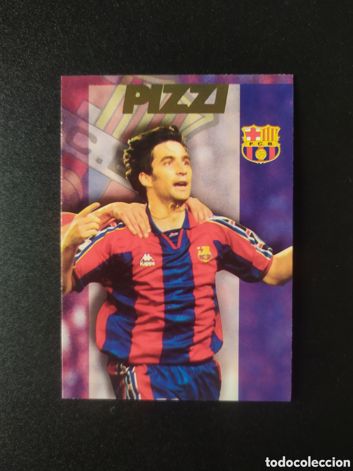 Cromos de F&uacute;tbol: Colecci&oacute;n oficial FC Barcelona 1996 1997 96 97 panini Pizzi n&ordm; 53