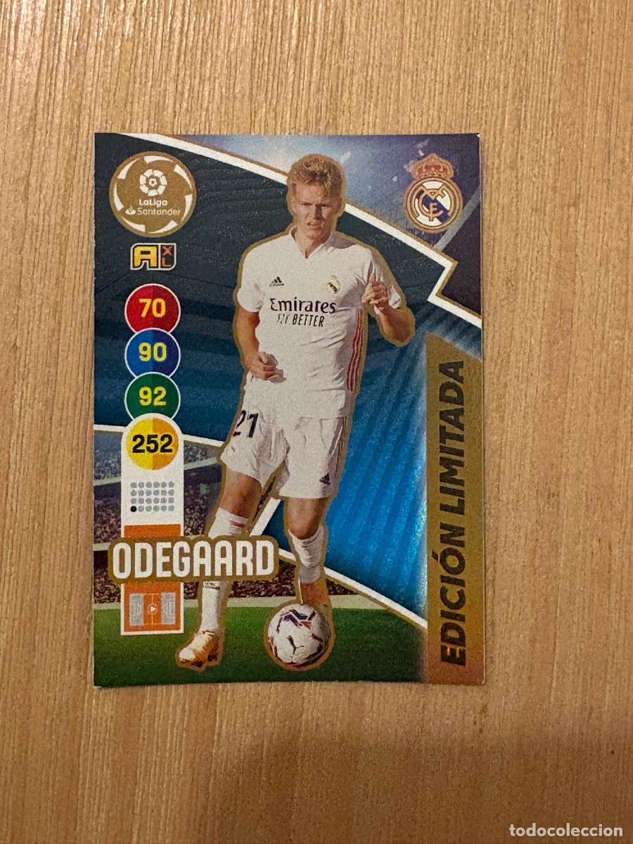 Fu&szlig;ball-Sticker: 17. CROMO PANINI ADRENALYN 2020-21 20-21 EDICI&Oacute;N LIMITADA ODEGAARD