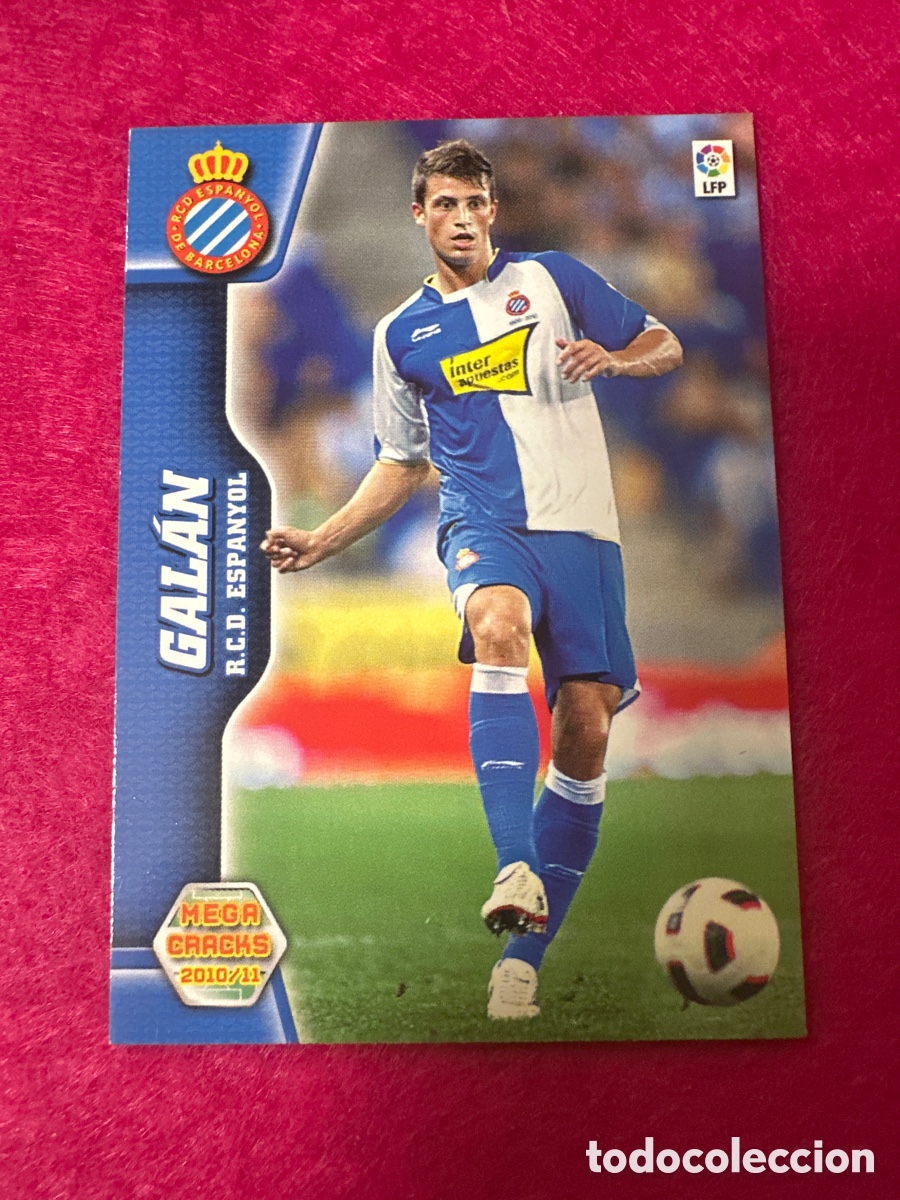 Football Stickers: 99 BIS GALAN (ESPANYOL) MEGACRACKS 2010-2011 10 11