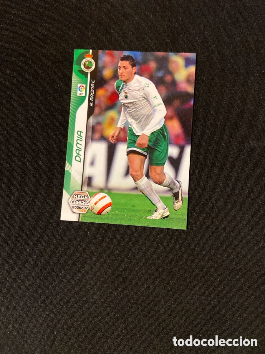 Football Stickers: DAMIA 246 (RACING SANTANDER) PANINI MEGACRACKS 2006-2007 06 07 CROMO CARTA M-3