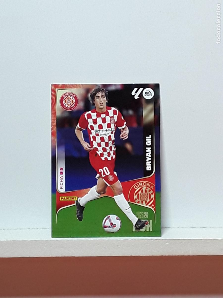 Cartes &agrave; collectionner de Football: MEGACRACKS 2025 2026 MGK 25 26 ALBUM PANINI LIGA N 196BIS 196 BIS GIRONA TERCERA BRYAN GIL
