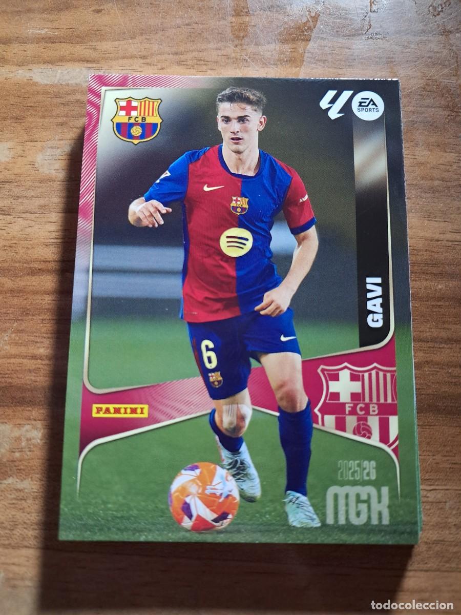 Football Stickers: CARD MEGACRACKS TEMPORADA 25/26: GAVI (FC BARCELONA), N&deg; 85
