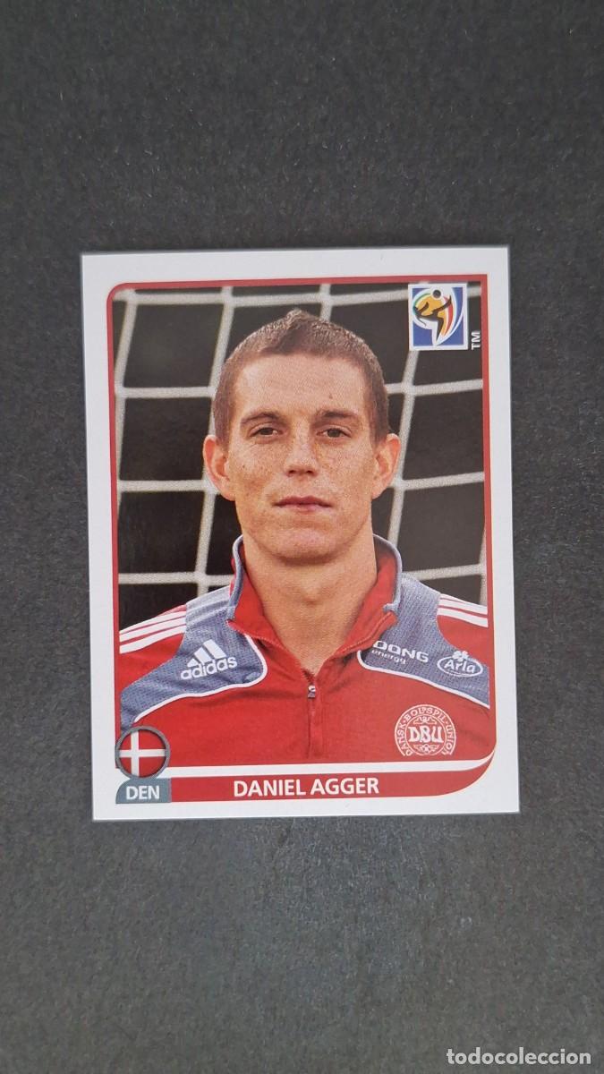 Fu&szlig;ball-Sticker: L1 DANIEL AGGER SELECCION DINAMARCA 356 MUNDIAL SUDAFRICA 2010 PANINI NUNCA PEGADO SIN PEGAR