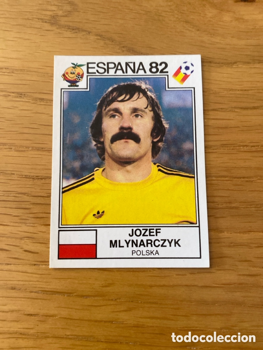 Cartes &agrave; collectionner de Football: Cromo panini mundial Espa&ntilde;a 82 n&uacute;mero 56 Mlynarczyk - Sticker album world cup Spain 1982