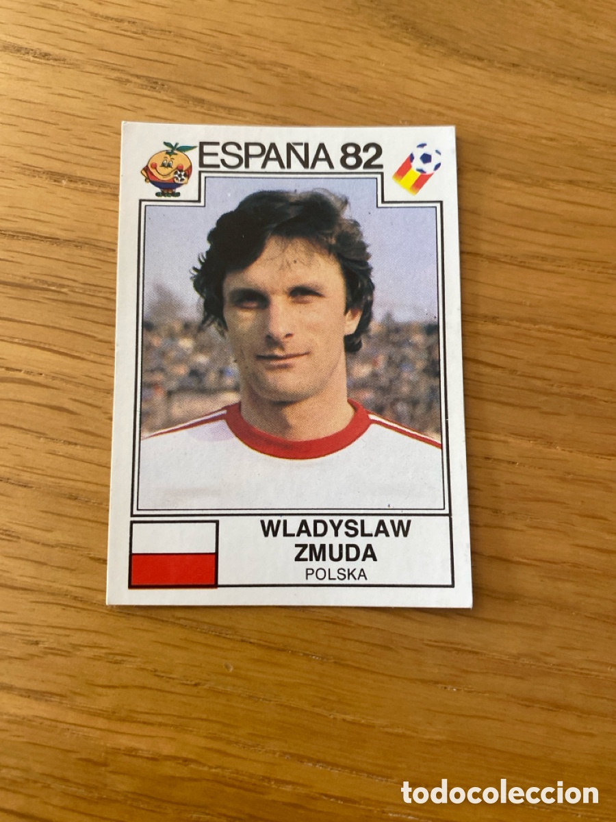 Cromos de F&uacute;tbol: Cromo panini mundial Espa&ntilde;a 82 n&uacute;mero 58 Zmuda - Sticker album world cup Spain 1982