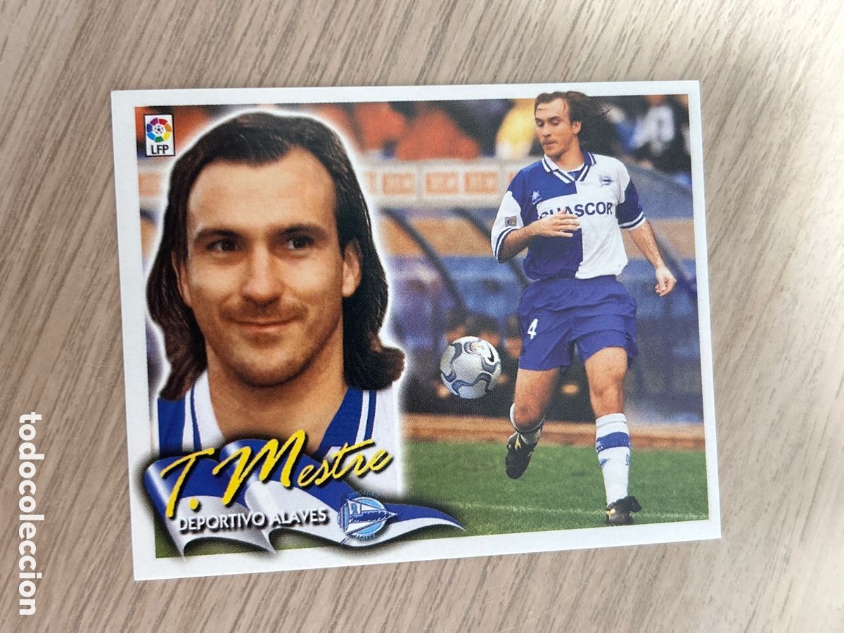 Figurine di Calcio: TORRES MESTRE ALAVES BAJA LIGA ESTE 2000 2001 00 01 NUNCA PEGADO SIN PEGAR