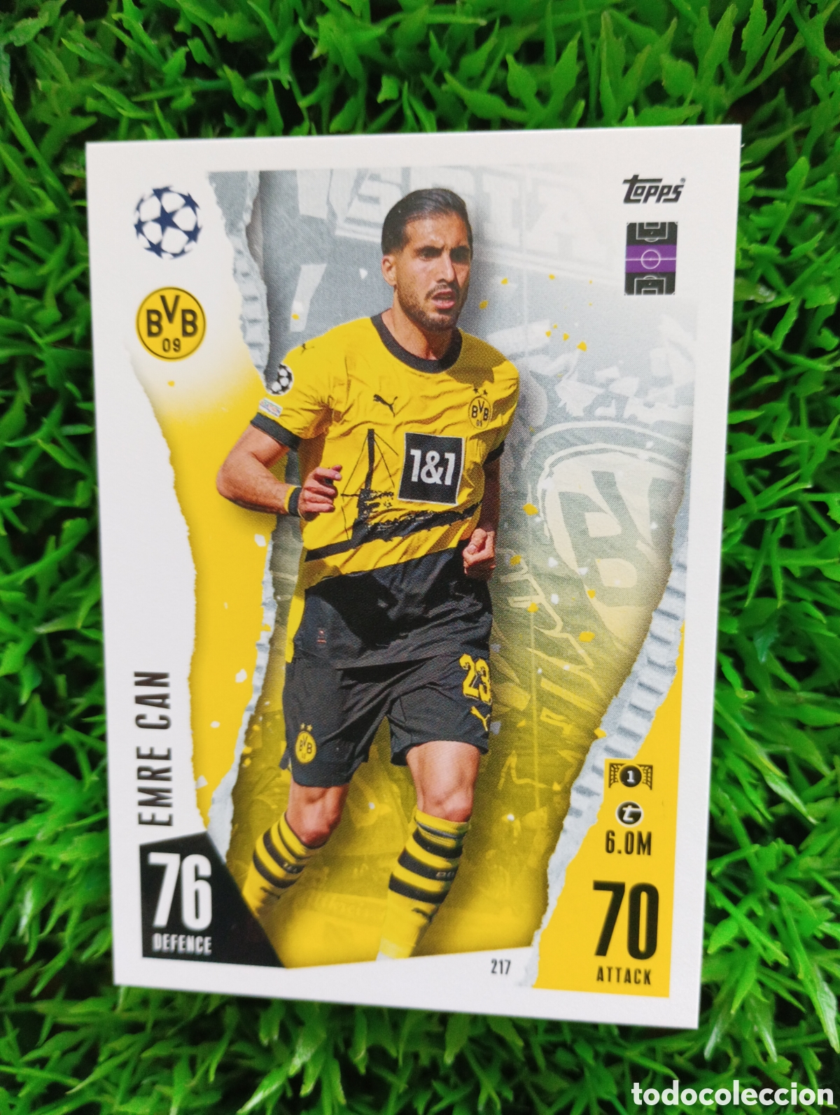 Cartes &agrave; collectionner de Football: Emre Can Borussia Dortmund Match Attax 23-24 # 217