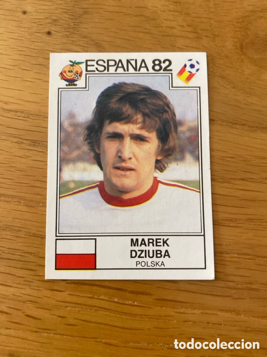 Cromos de F&uacute;tbol: Cromo panini mundial Espa&ntilde;a 82 n&uacute;mero 57 Dziuba - Sticker album world cup Spain 1982