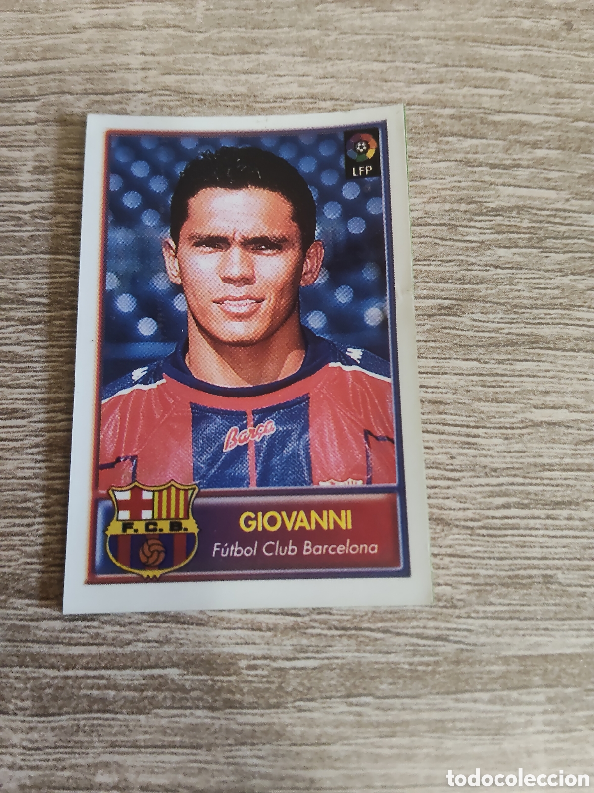 Cromos de F&uacute;tbol: Bollycao liga 1997 1998 97 98 Giovanni Barcelona