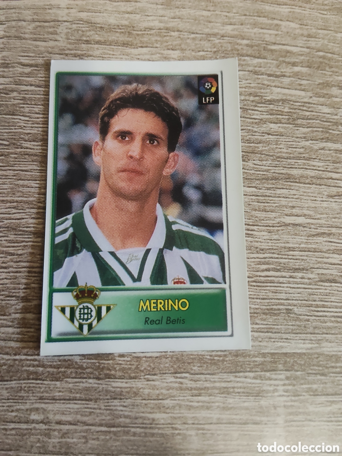 Cromos de F&uacute;tbol: Bollycao liga 1997 1998 97 98 Merino Real Betis