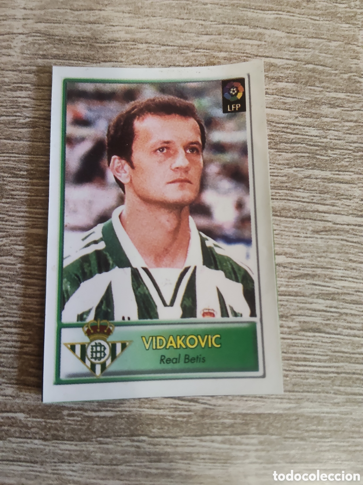 Cromos de F&uacute;tbol: Bollycao liga 1997 1998 97 98 Vidakovic Real Betis