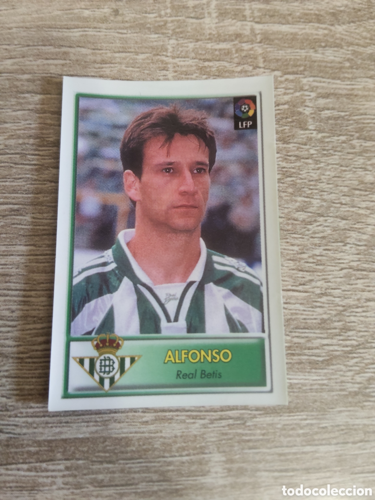 Cromos de F&uacute;tbol: Bollycao liga 1997 1998 97 98 Alfonso Real Betis