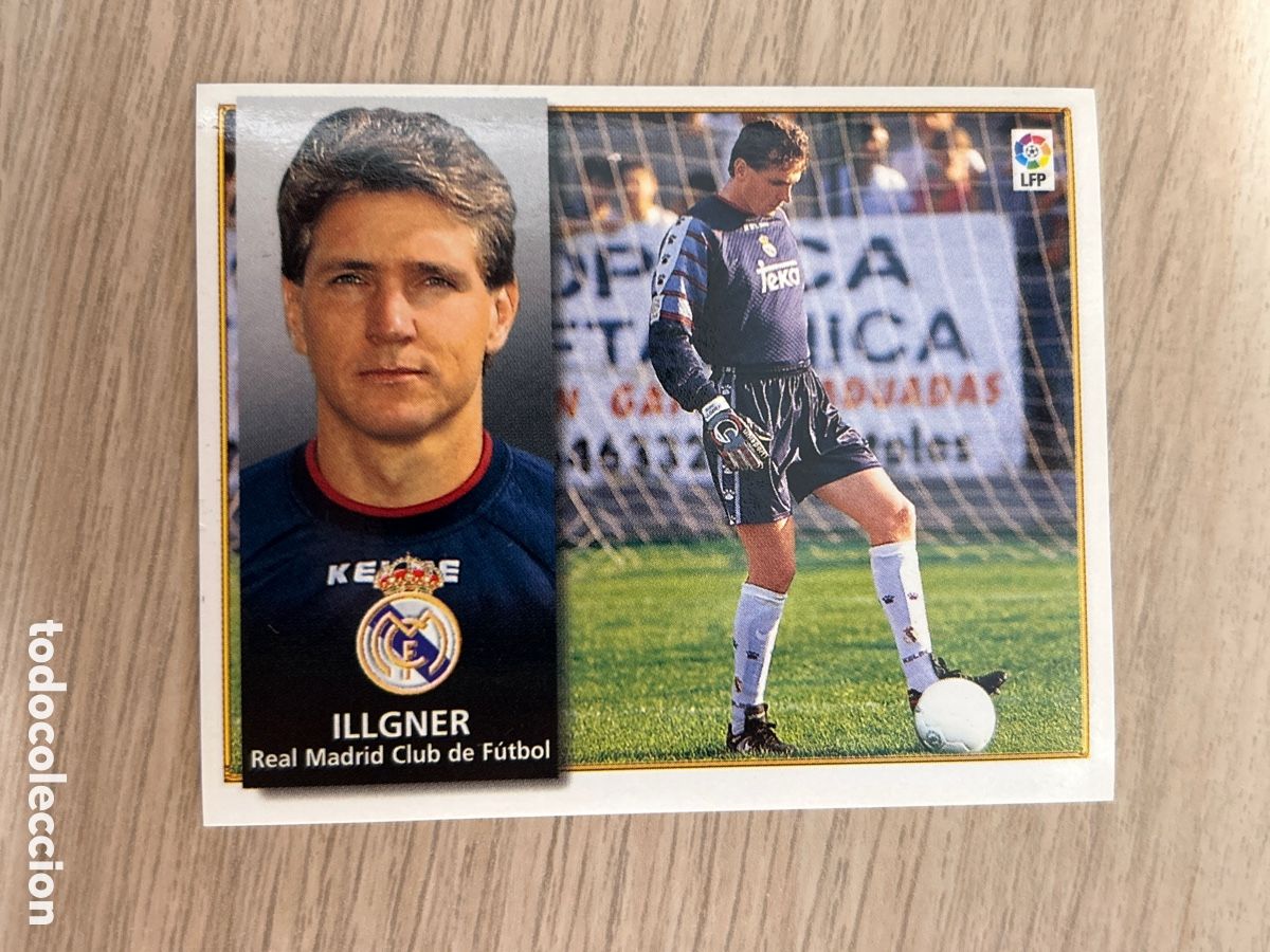 Cromos de F&uacute;tbol: ILLGNER REAL MADRID LIGA ESTE 1998 1999 98 99 NUNCA PEGADO SIN PEGAR