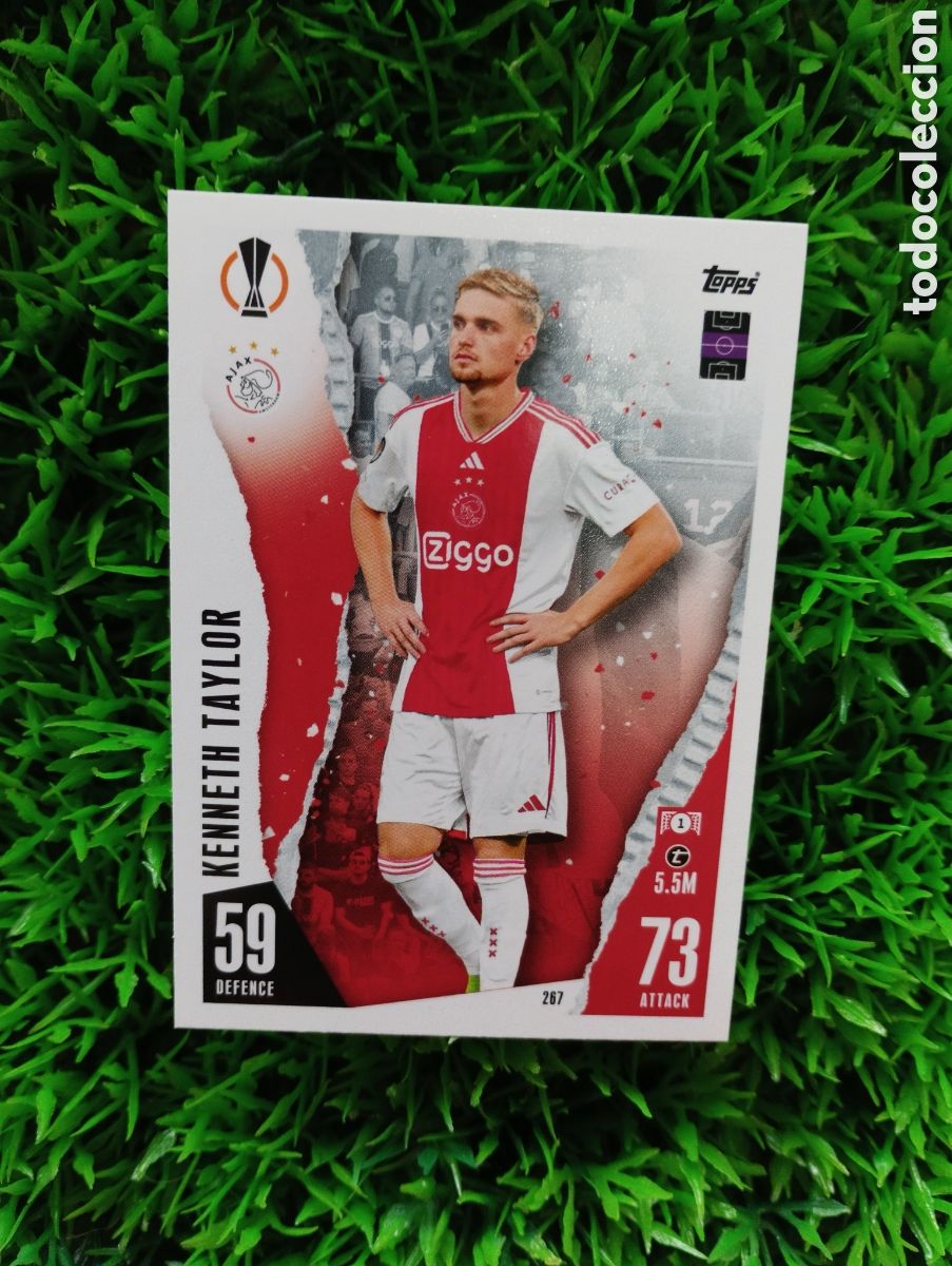 Cromos de F&uacute;tbol: Taylor Ajax Match Attax 23-24 # 267