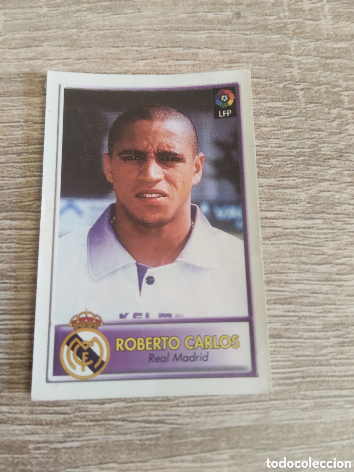 Cromos de F&uacute;tbol: Bollycao liga 1997 1998 97 98 Roberto Carlos Real Madrid