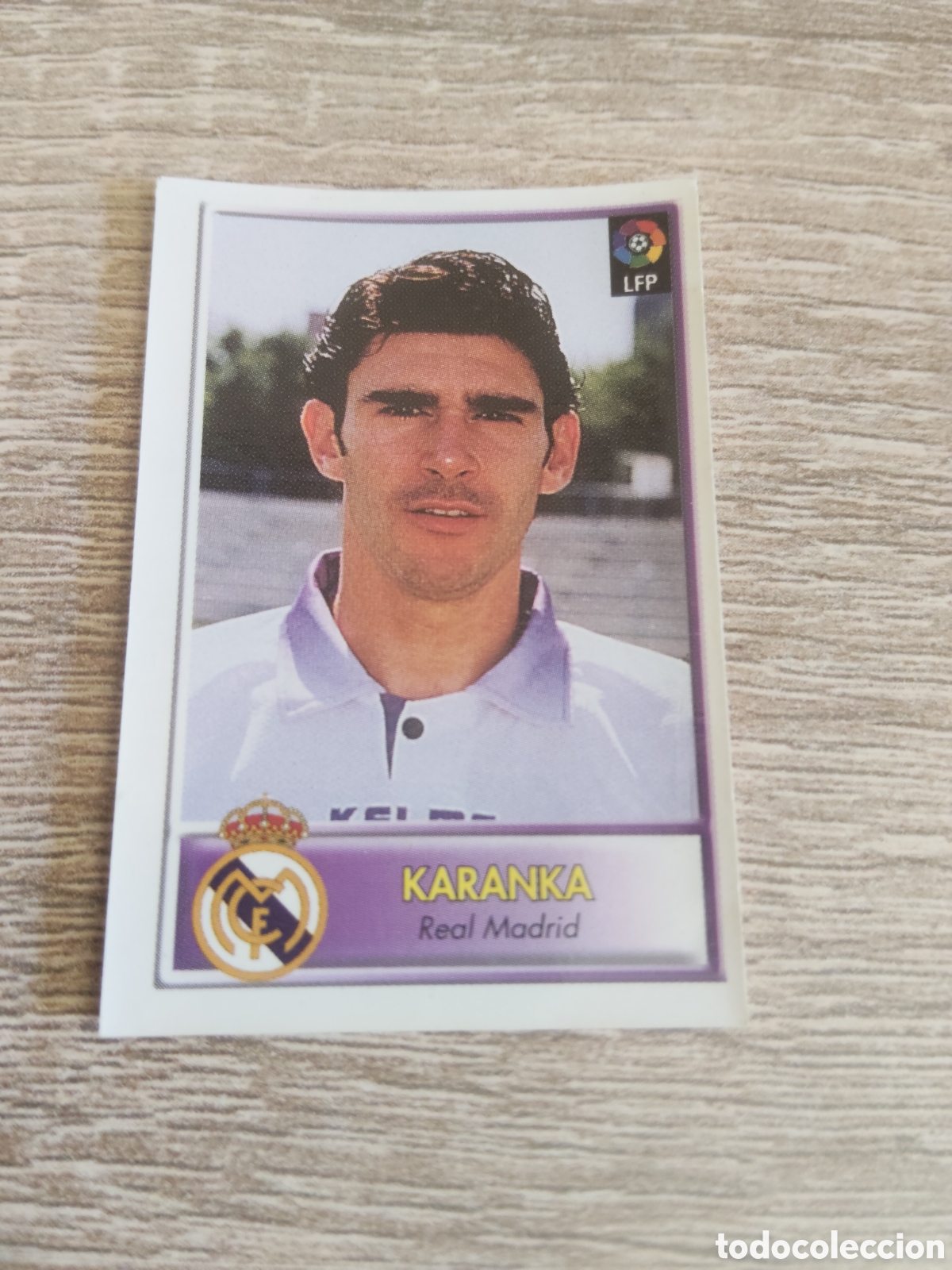 Cromos de F&uacute;tbol: Bollycao liga 1997 1998 97 98 Karanka Real Madrid