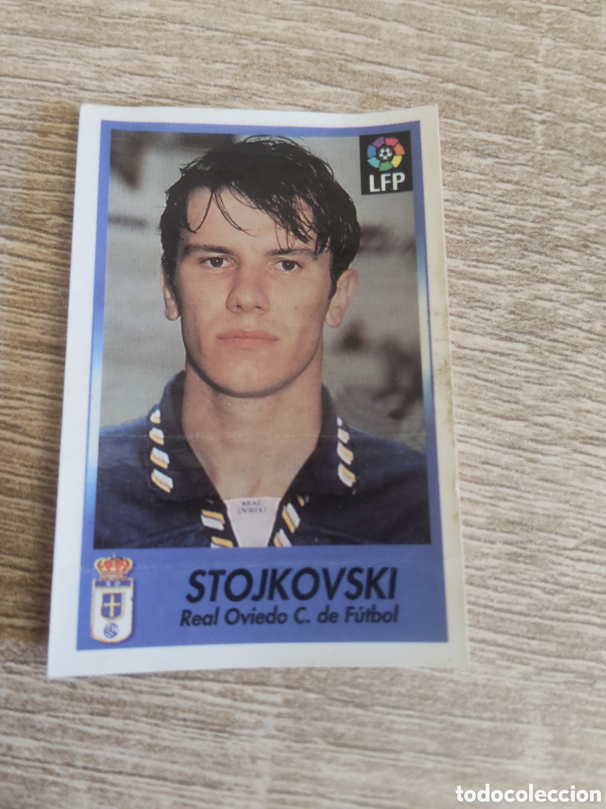 Cromos de F&uacute;tbol: Bollycao liga 1997 1998 97 98 Stojkovski Real Oviedo