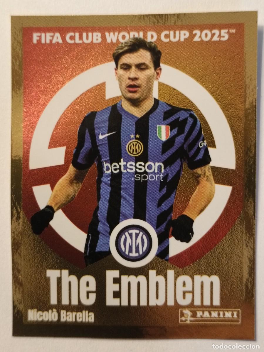 Fu&szlig;ball-Sticker: #328 NICOLO BARELLA INTER MILAN CLUB WORLD CUP 2025 PANINI