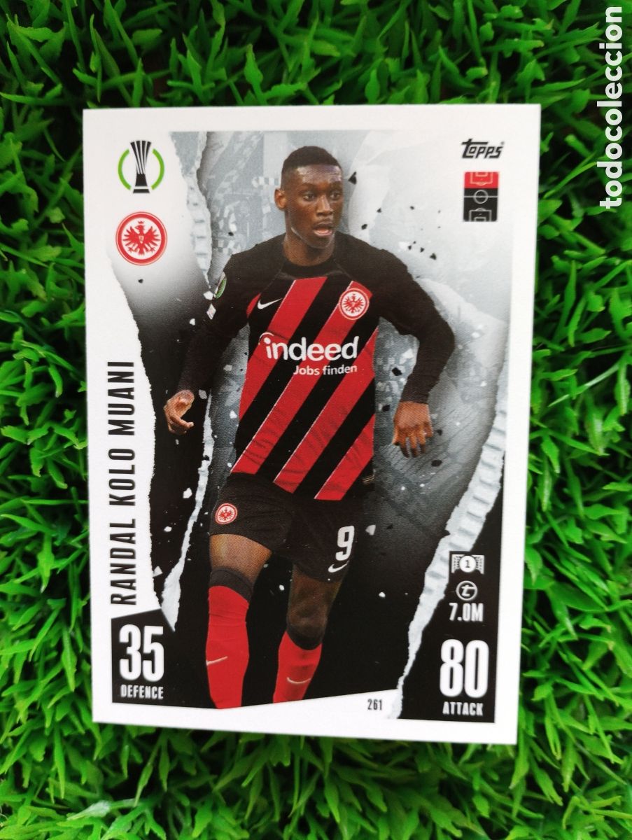 Cromos de F&uacute;tbol: Kolo Muani Eintracht Frankfurt Match Attax 23-24 # 261