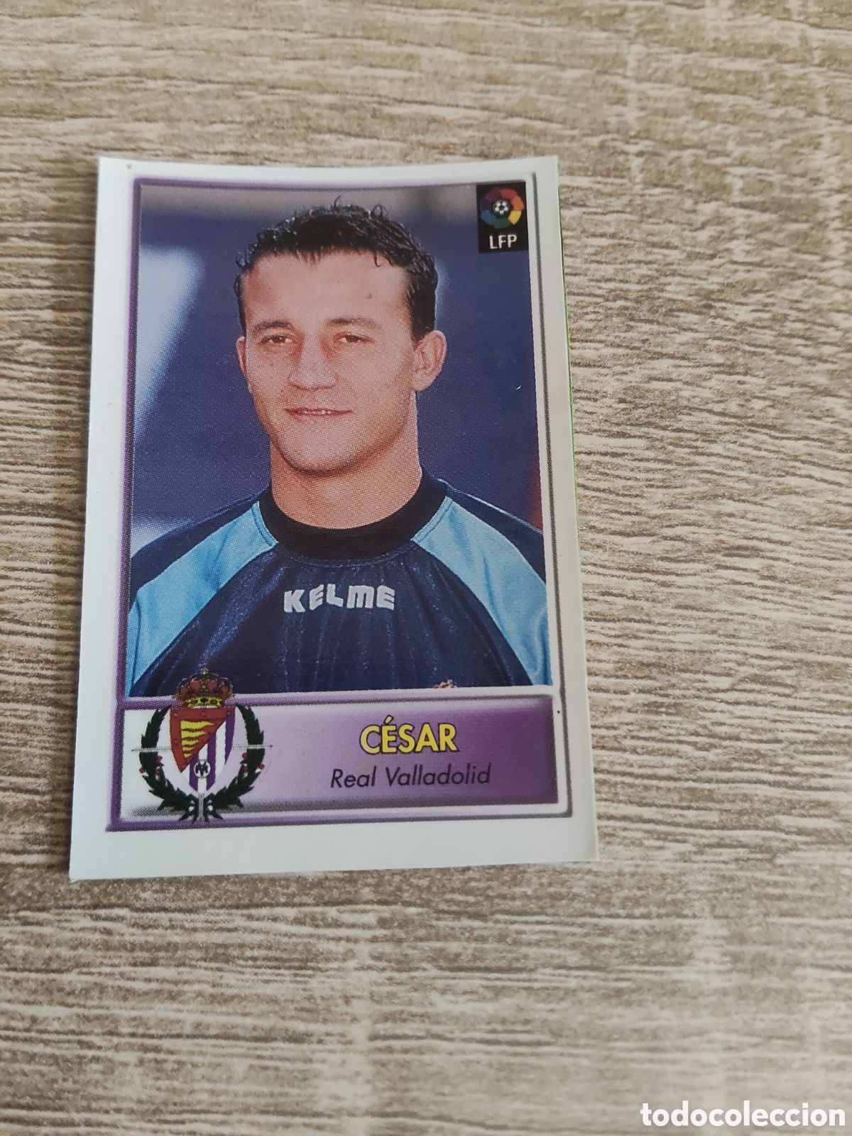Cromos de F&uacute;tbol: Bollycao liga 1997 1998 97 98 C&eacute;sar Real Valladolid