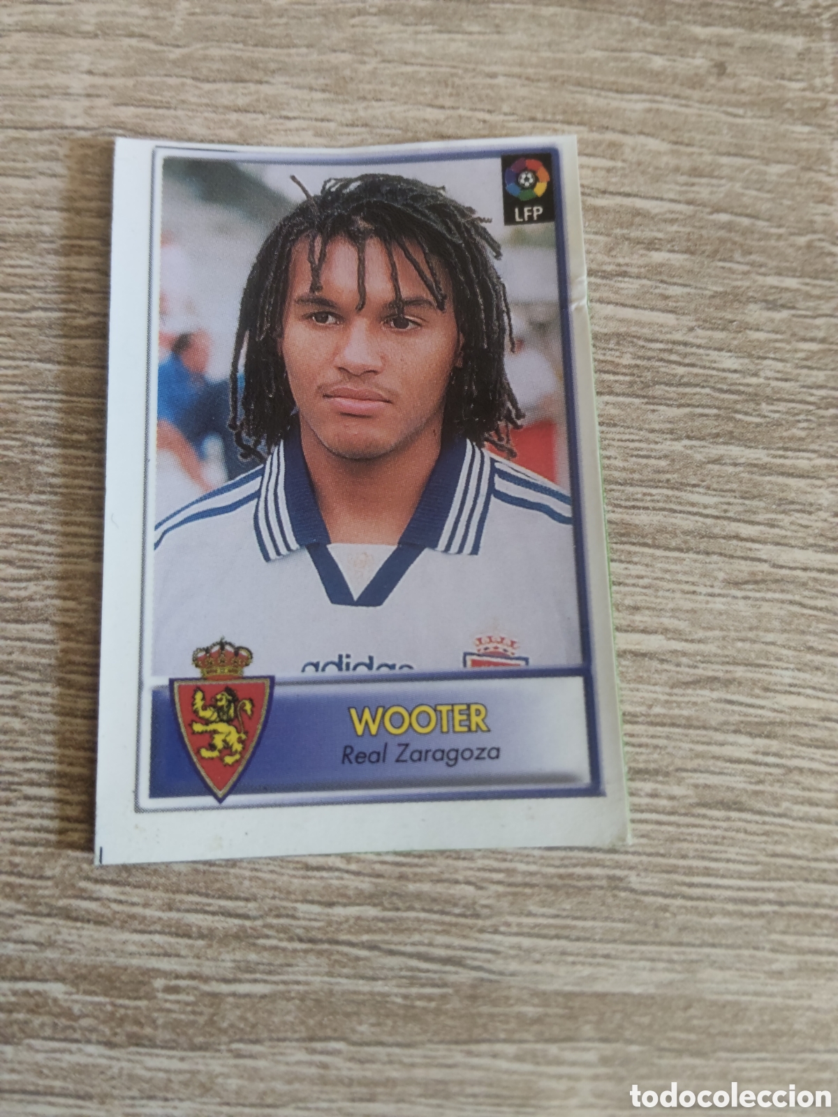 Cromos de F&uacute;tbol: Bollycao liga 1997 1998 97 98 Wooter Real Zaragoza