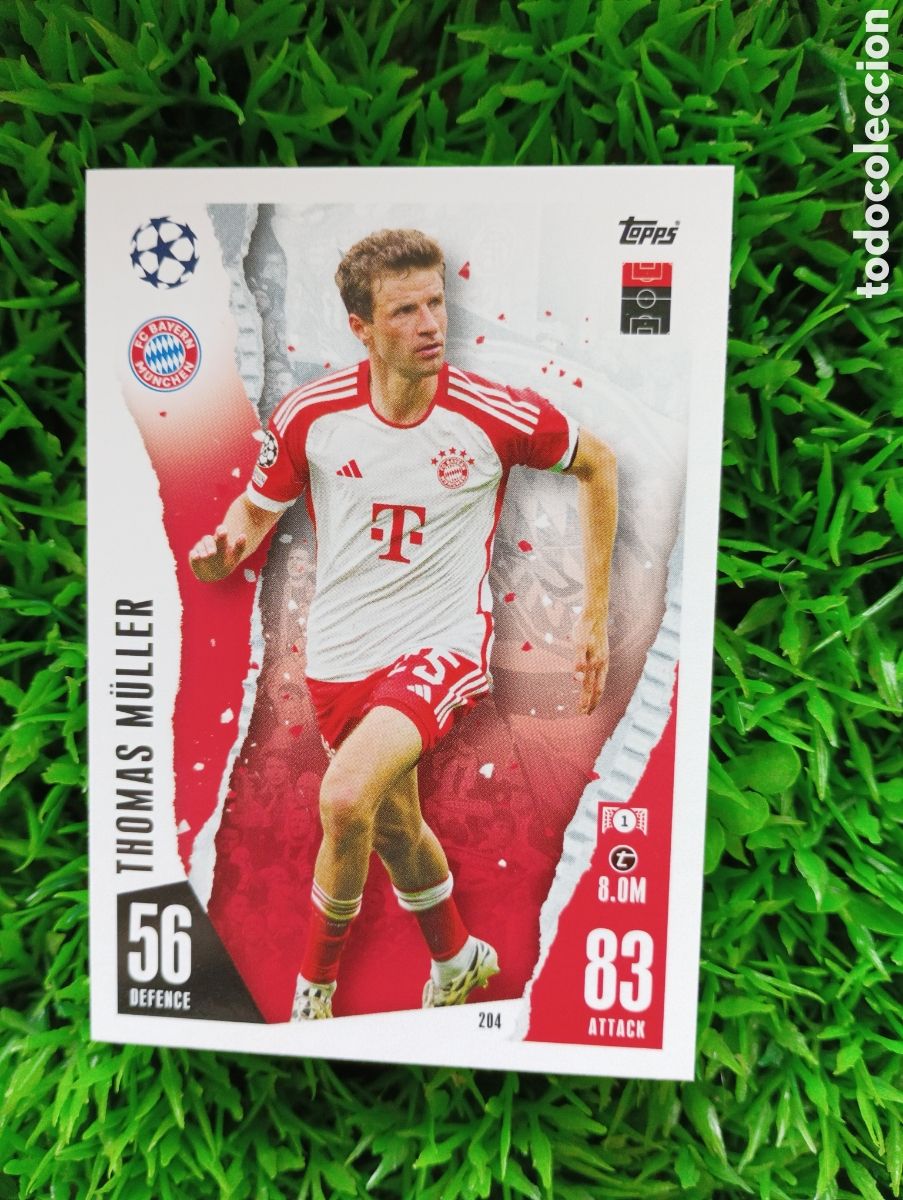 Cromos de Futebol: Muller Bayern Munich Match Attax 23-24 # 204
