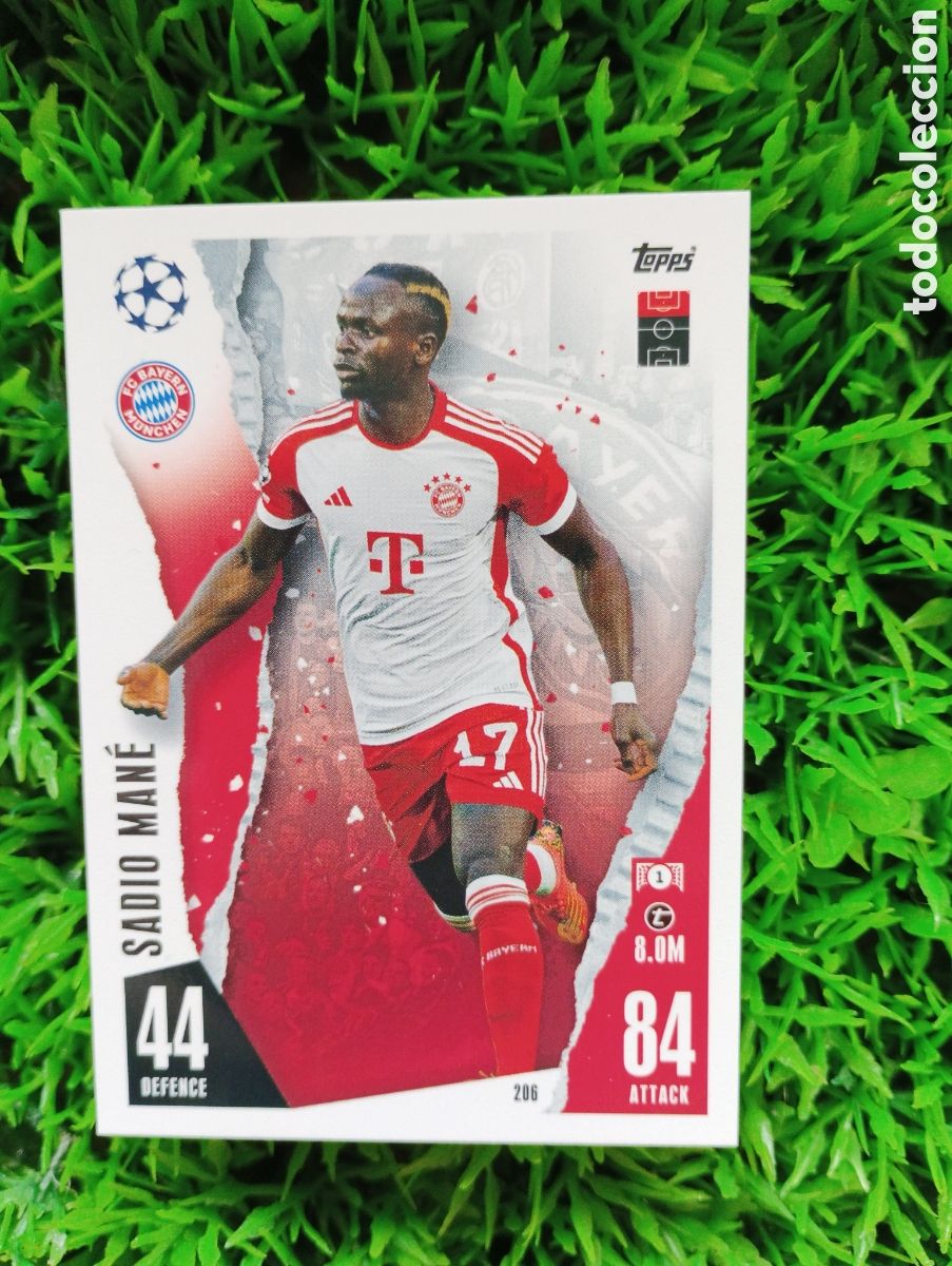 Cromos de Futebol: Mane Bayern Munich Match Attax 23-24 # 206