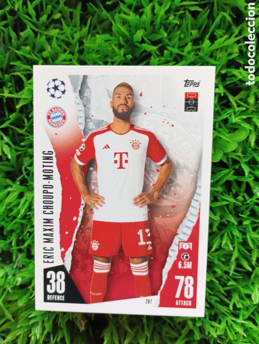 Cromos de Futebol: Choupo - Moting Bayern Munich Match Attax 23-24 # 207