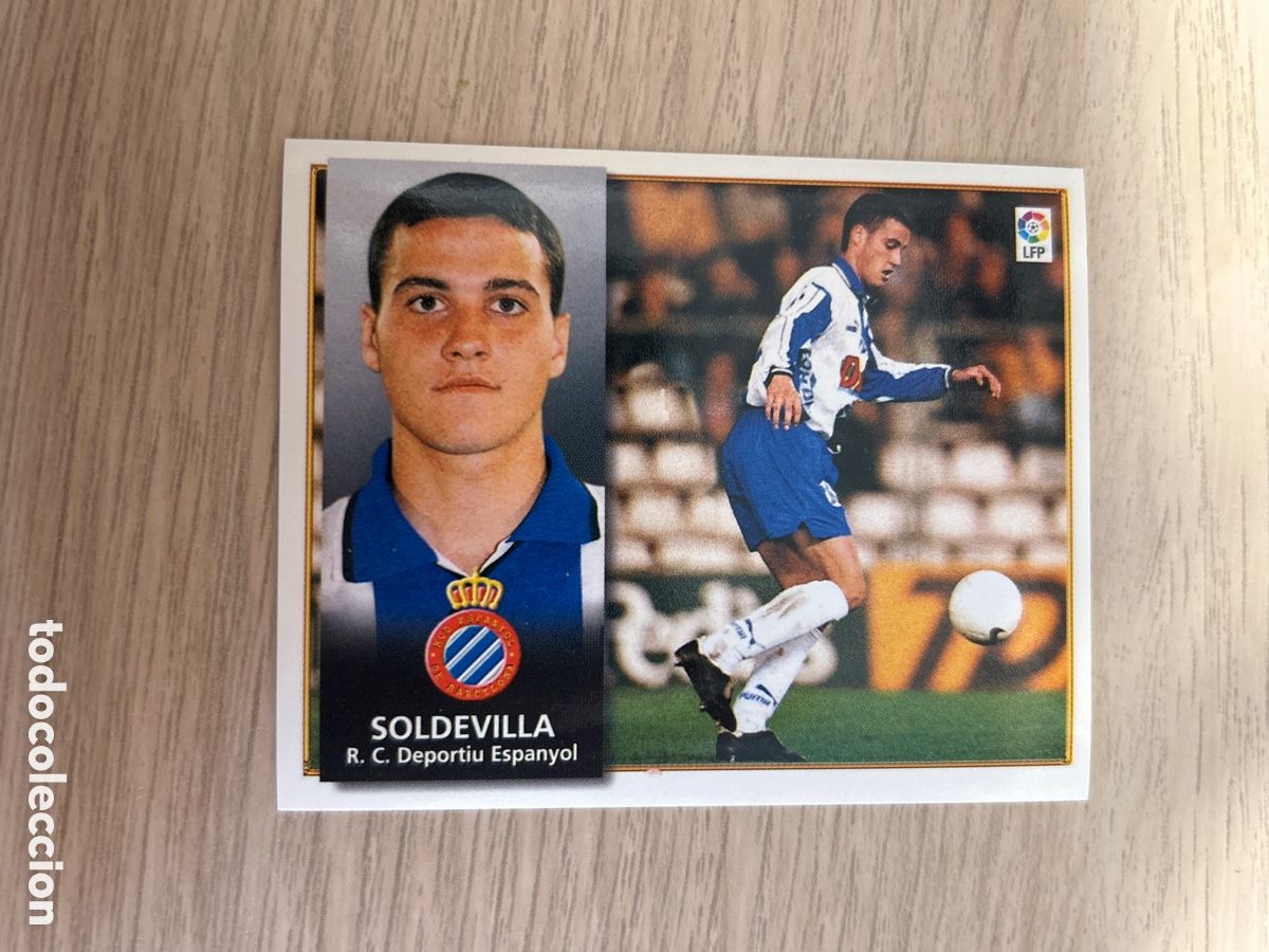 Cromos de Futebol: SOLDEVILLA ESPANYOL COLOCA LIGA ESTE 1998 1999 98 99 NUNCA PEGADO SIN PEGAR