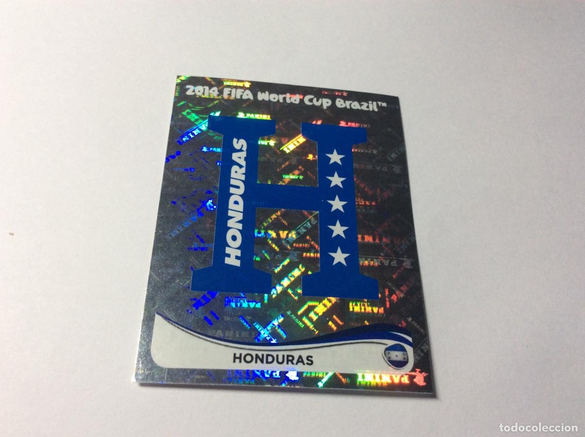 Figurine di Calcio: 393 Escudo Honduras CROMO STICKER Brasil 2014 PANINI