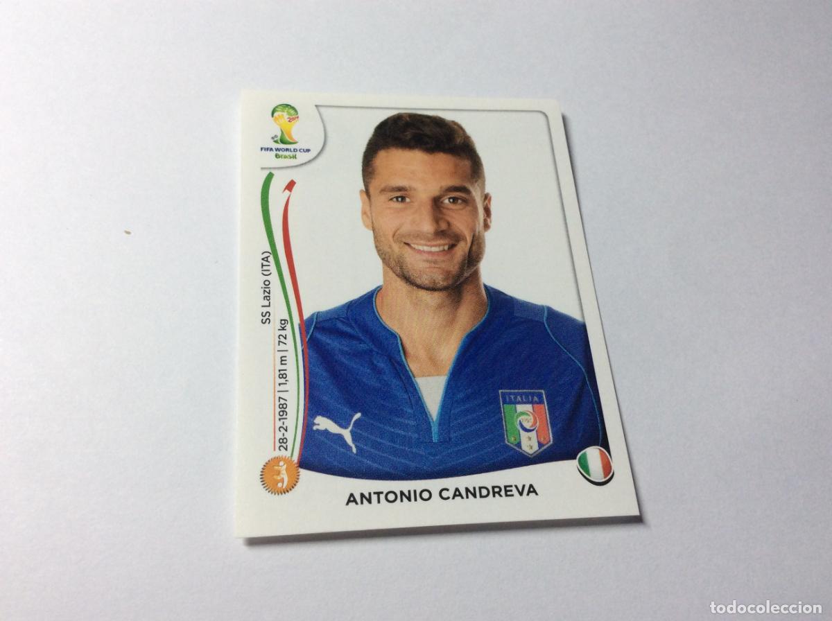 Cartes &agrave; collectionner de Football: 331 Antonio Candreva Italia CROMO STICKER Brasil 2014 PANINI