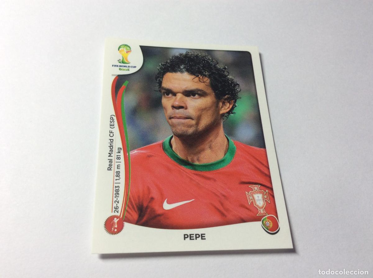 Cromos de f&uacute;tbol: 510 Pepe Portugal CROMO STICKER Brasil 2014 PANINI